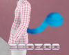 Blue tail