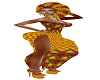 African Print Dress XXL