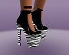 zebra blk pvc 8'heels