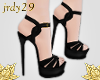 <J> Lovely Black Heels 