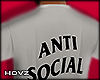 hz. Anti social - White