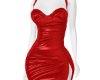 Red Satin Dress