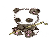 baby panda sticker
