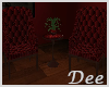 Red Wingback Chairs