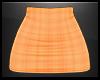 Orange Plaid Skirt