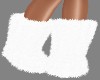 !R! Fur White Snow Boots