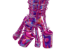 Cow chrome boots