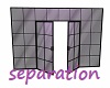 Purple divider piece