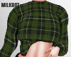 Green  Crewneck Sweater