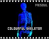 Colourful Skeleton