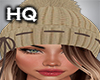 Blonde Fur Wool Hat