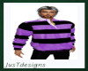 JT Polo Sweater Purple