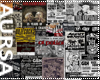 (1A)Punk Postered Wall#1