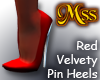 (MSS) Red Velvety Pins