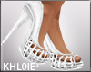 white summer heels