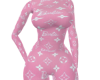 Pink LV Barb Jumpsuit