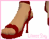 [LMS]Deep Red Sandals