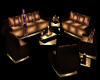Elegant Brown SofaSet