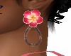 Earrings PINK FLOWER