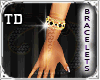 Divine Gld/Onyx Bracelet