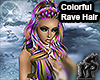 Colorful Rave Hair