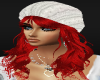 Red Hair/ White Cap