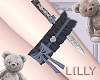 meow kitty cat garter bk