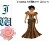 JW Young Military Gown