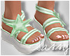 ♥ Minty Sandals