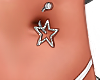 {L} Belly piercing