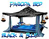 PVC & Blue Pagoda Bed
