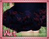 :Wat: Navy Floral Skirt