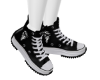 K Black Skater Shoe