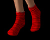 Wrapped Feet Red