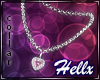 𝓗 | Heart collar