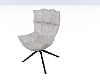 Il modern armchair white