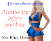 Nix Blue Dress