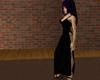 black  sexyduble dress