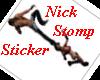 Nick Stomp Sticker