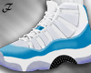 11's Shoes Baby Blue -F
