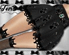 Black Cat Skirt Leggings