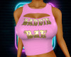 Baddie Bae Pink Top