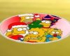 Simpsons christmas rug