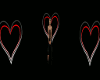 ~AE~Red/Black Hearts