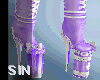 {{S}}Purple Nurse Boots