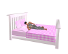 LC Bed Pink Steel