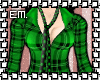 [EM] Shirt & Tie - Green