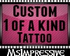 MY e Custom Tattoo e