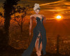 Sunset Black Gown