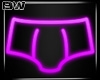 Purple Boxers Neon Sign